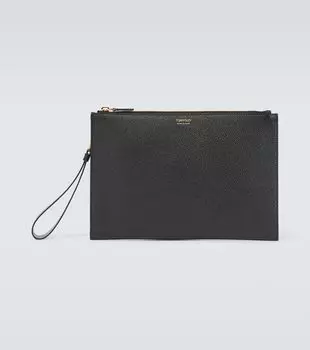Кожаный чехол Tom Ford, черный
