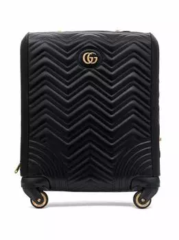 Кожаный чемодан GG Marmont Gucci