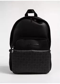 Кожаный черный мужской портфель U.S. Polo Assn.