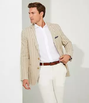 Кожаный деловой ремень Cremieux с полировкой вручную, коричневый