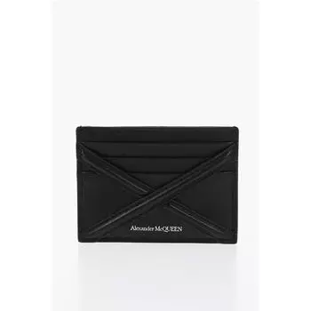 Кожаный держатель для карт Alexander Mcqueen, Black