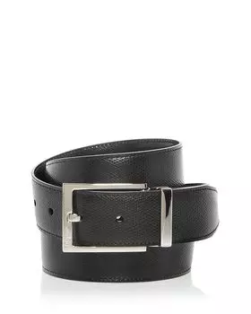 Кожаный двусторонний ремень Ferragamo