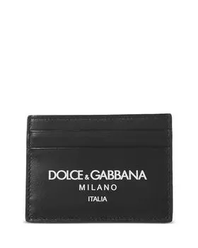 Кожаный футляр для карт Dolce & Gabbana
