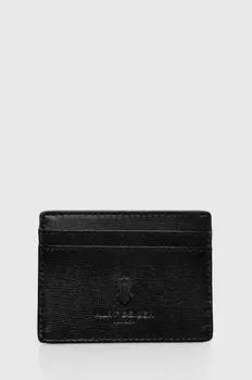 Кожаный футляр для карт Kurt Geiger London, черный