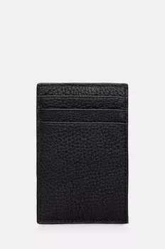 Кожаный футляр для карт Michael Kors, черный