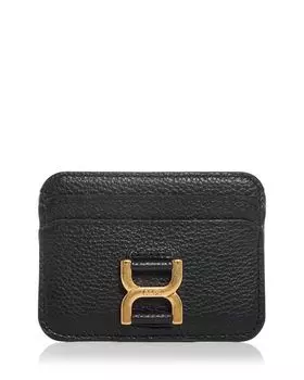 Кожаный футляр для карточек Marcie Chloe, цвет Black