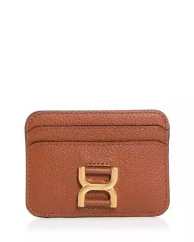 Кожаный футляр для карточек Marcie Chloe, цвет Tan/Beige