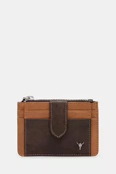 Кожаный футляр для карточек Medicine, коричневый