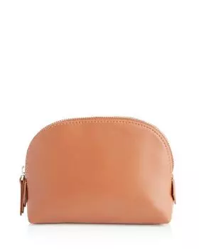 Кожаный футляр для косметики ROYCE New York, цвет Tan/Beige