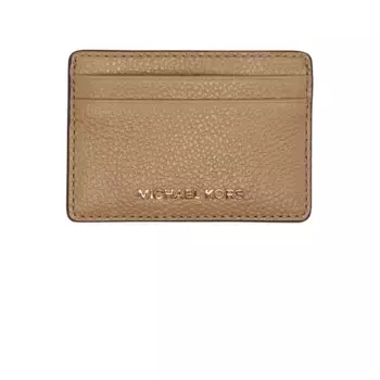 Кожаный футляр с картами Jet Set Michael Kors, бежевый