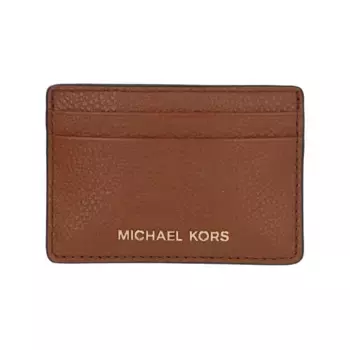 Кожаный футляр с картами Jet Set Michael Kors, оранжевый