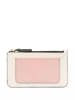 Кожаный кардхолдер Marni, нейтральный