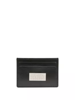 Кожаный картхолдер Numeric MM6 Maison Margiela, черный