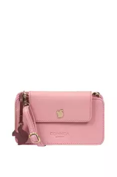 Кожаный клатч через плечо 'Little Wonder' Conkca London, розовый