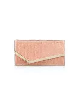Кожаный клатч Emmie на цепочке Jimmy Choo