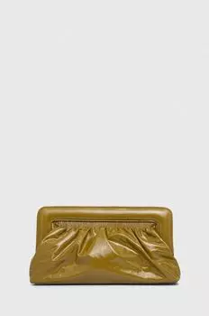 Кожаный клатч Gestuz, зеленый