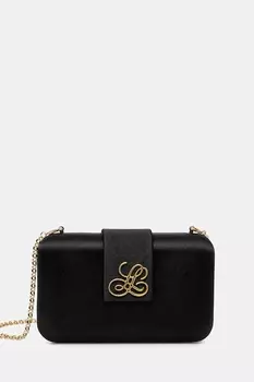 Кожаный клатч Luisa Spagnoli, черный