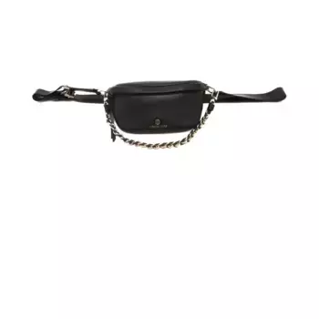 Кожаный клатч Michael Kors, черный