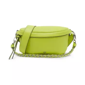 Кожаный клатч Michael Kors, зеленый