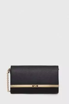 Кожаный клатч Michael Michael Kors, черный