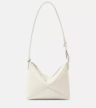 Кожаный клатч Puzzle Fold Loewe, Sea Salt