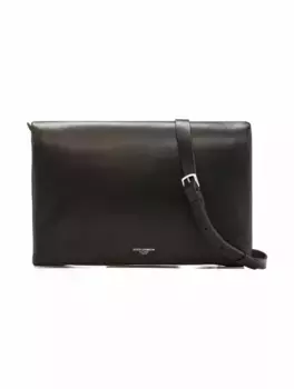 Кожаный клатч Soave Dolce&Gabbana, черный