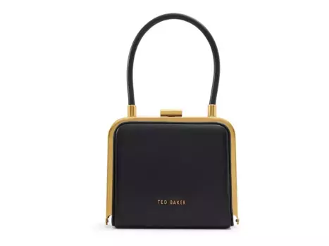 Кожаный клатч Ted Baker Khloe, черный