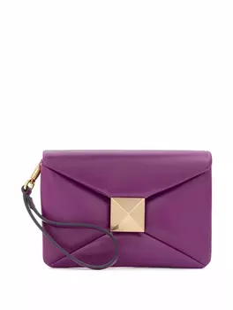 Кожаный клатч Valentino