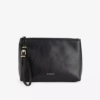 Кожаный клатч voyou Givenchy, черный