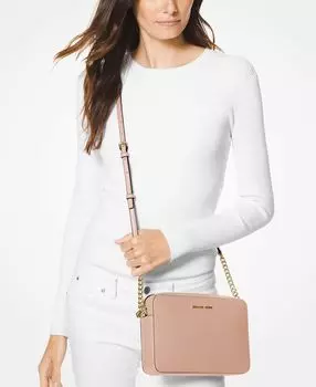 Кожаный комплект через плечо East West Michael Kors