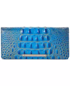 Кожаный кошелек Ady Brahmin, синий