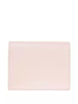 Кожаный кошелек Alexander McQueen, розовый