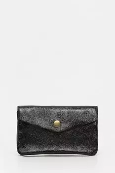 Кожаный кошелек Answear.Lab, черный