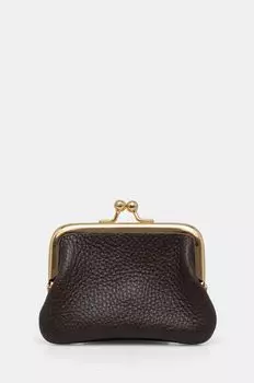 Кожаный кошелек Answear Lab, коричневый
