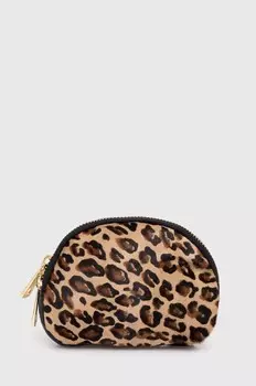 Кожаный кошелек Answear Lab, коричневый