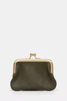 Кожаный кошелек Answear Lab, зеленый