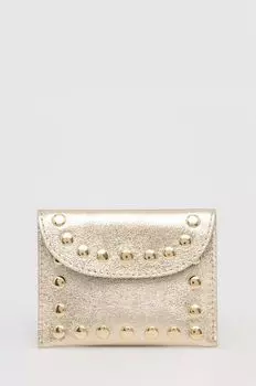Кожаный кошелек Answear Lab, золото