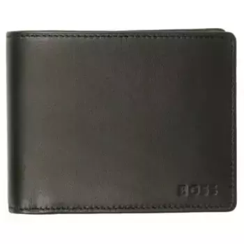 Кожаный кошелек Asolo Boss, черный