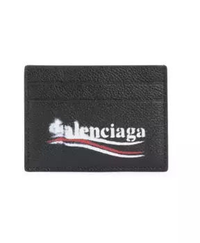 Кожаный кошелек Balenciaga, черный