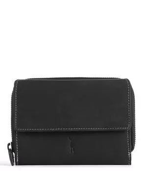 Кожаный кошелек Baltimore 512 с RFID-технологией Jack Kinsky, черный