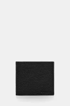 Кожаный кошелек Barbour, черный