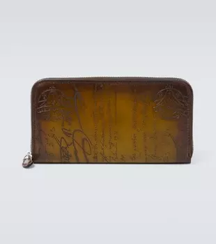 Кожаный кошелек Berluti, Jungle Green