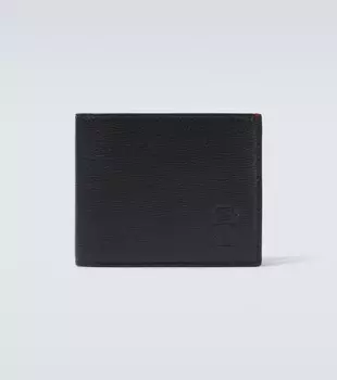 Кожаный кошелек бифолд Brunello Cucinelli, черный