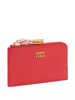 Кожаный кошелек Bimba y Lola, красный