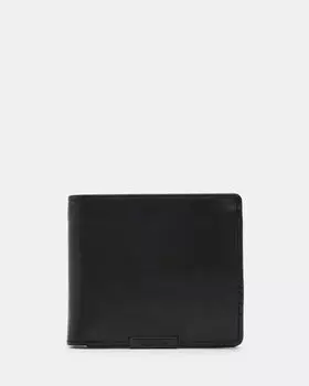 Кожаный кошелек Blyth AllSaints, черный