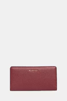 Кожаный кошелек BRYANT Michael Michael Kors, бордовый