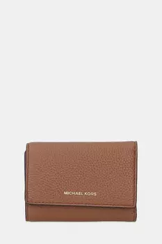 Кожаный кошелек BRYANT Michael Michael Kors, коричневый