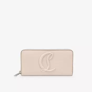 Кожаный кошелек By My Side с тисненым логотипом Christian Louboutin, черный