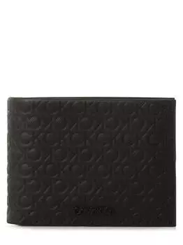 Кожаный кошелек Calvin Klein, черный