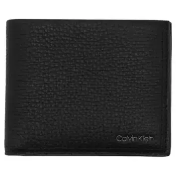 Кожаный кошелек Calvin Klein, черный